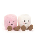Jellycat Amuseables Rózsaszín és Fehér Pillecukrok