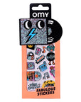 Omy Fluorescent Vinyl Stickers - Music