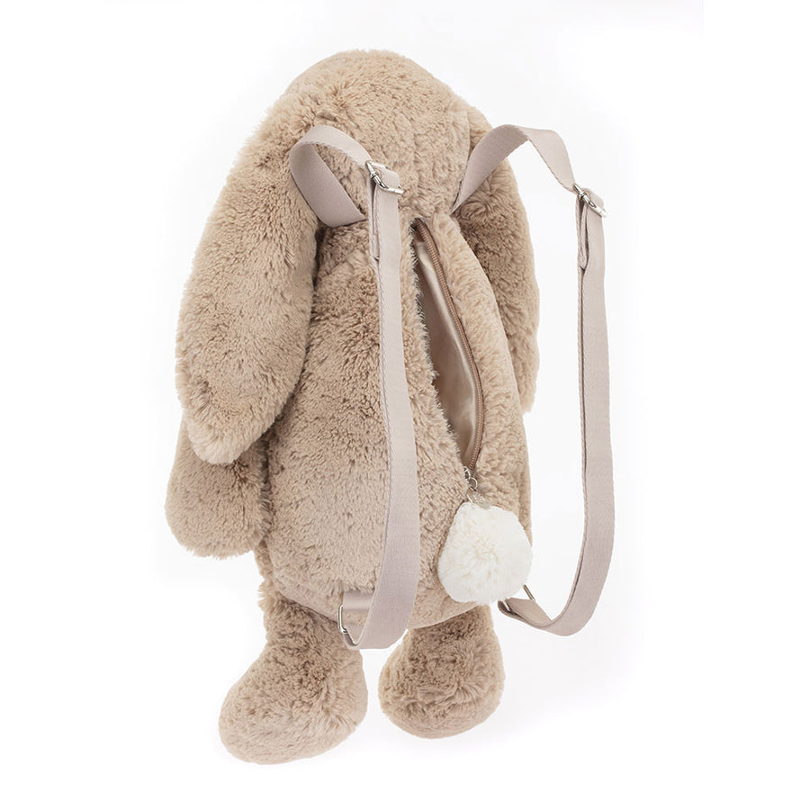 JellyCat Bashful nyuszi hátizsák - Bézs