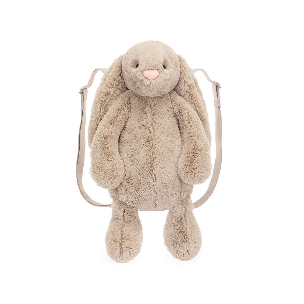 JellyCat Bashful nyuszi hátizsák - Bézs