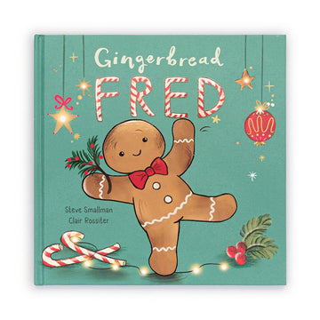 Jellycat® Gingerbread Fred Book - angol