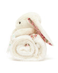 Jellycat Blossom Cream Bunny 'Berry' Blankie