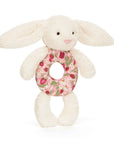Jellycat Blossom Cream Nyuszi gyűrűs csörgő