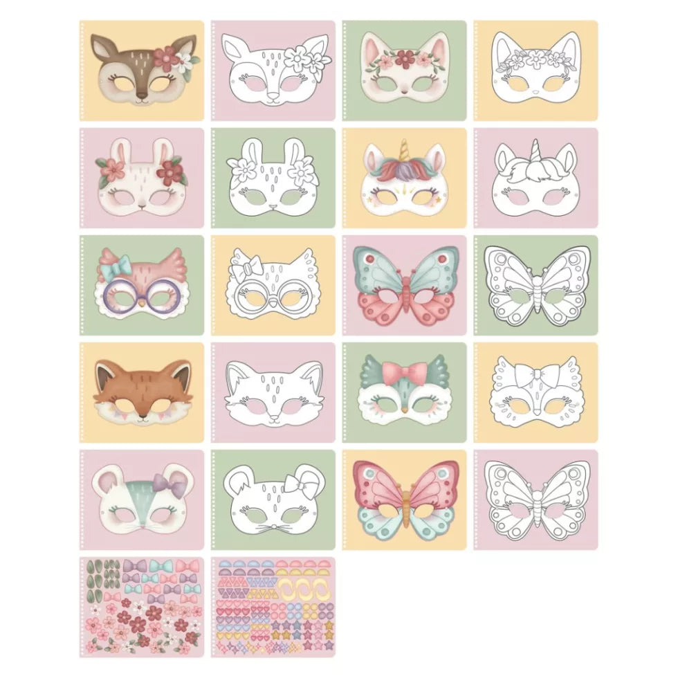 Little Dutch Rosa maszkja - Dekorkönyv ollóval