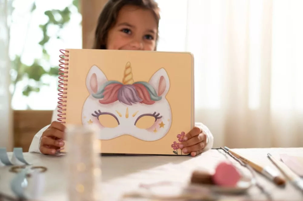 Little Dutch Rosa maszkja - Dekorkönyv ollóval