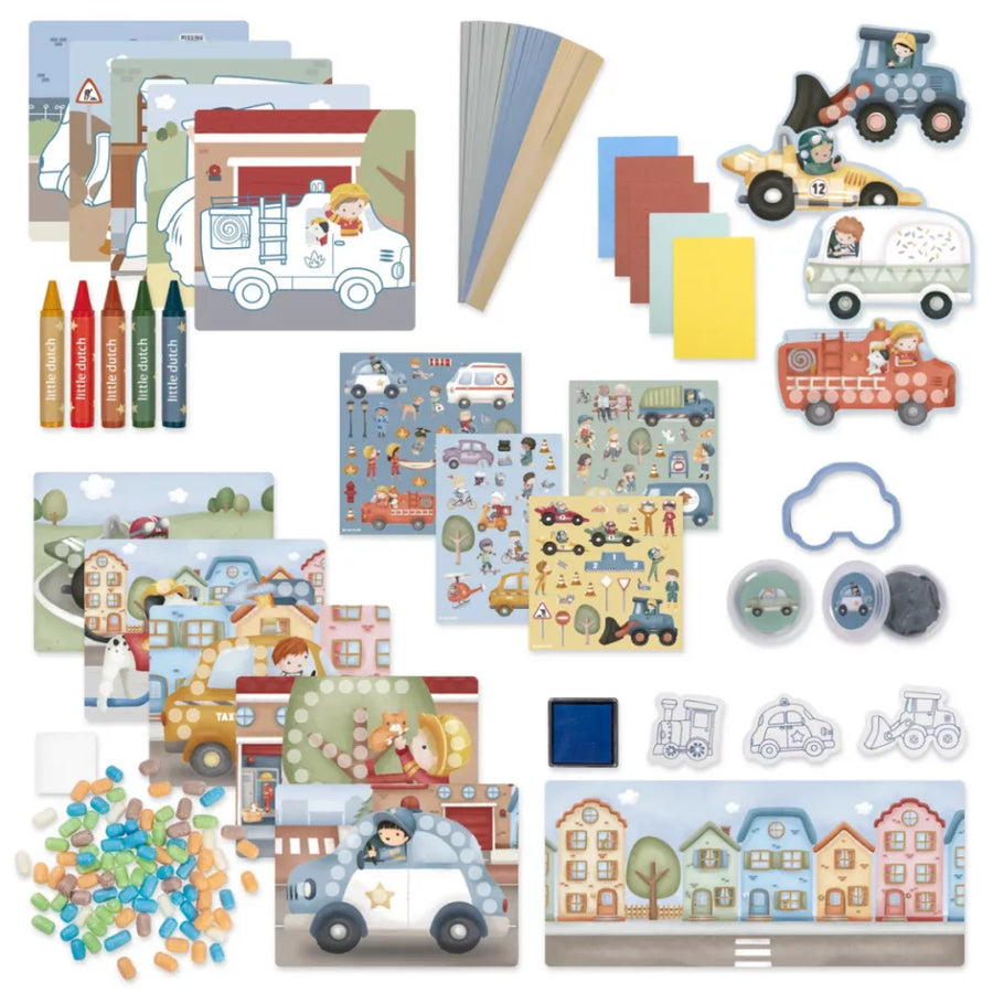 Little Dutch kreatív doboz XL - Jim és barátai