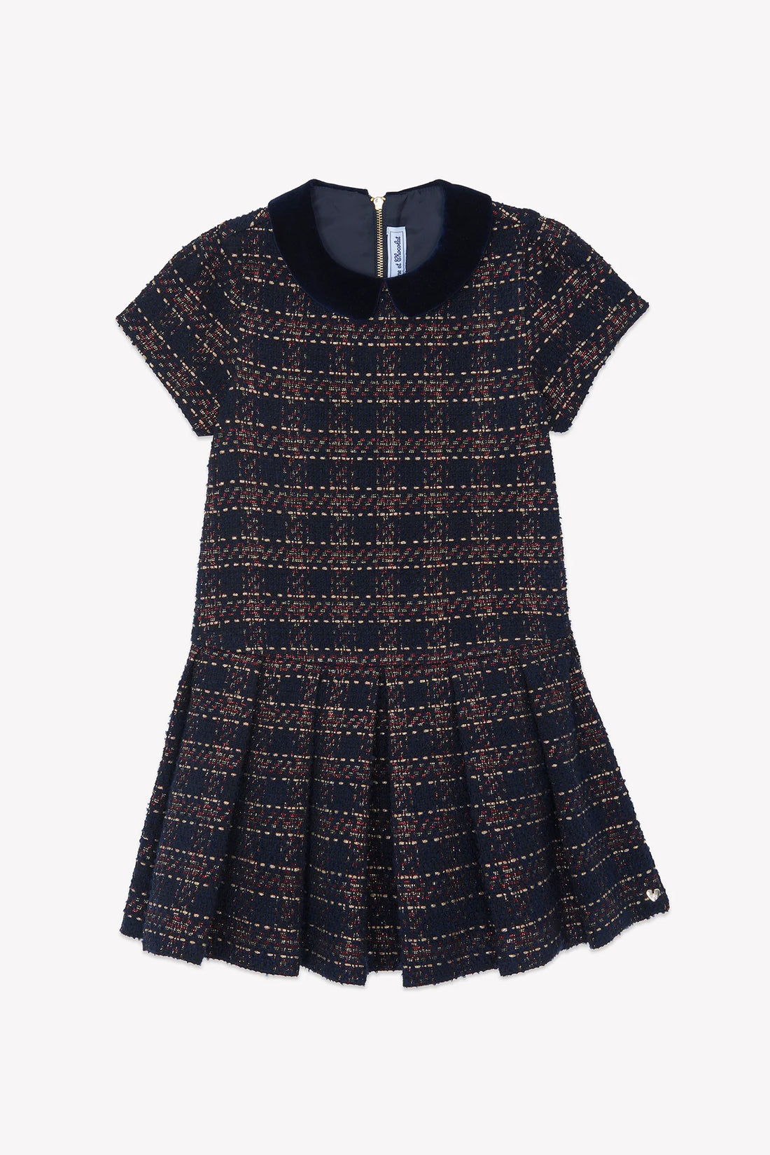 Tartine et Chocolat Ruha - Navy Peter pan collar