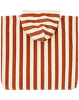 Little Dutch Fürdőponcsó - Ocean World Brown Stripe - One size