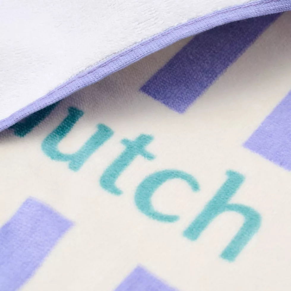Little Dutch Strandtörölköző - Dreamy Purple Stripe - 60cm X 120cm