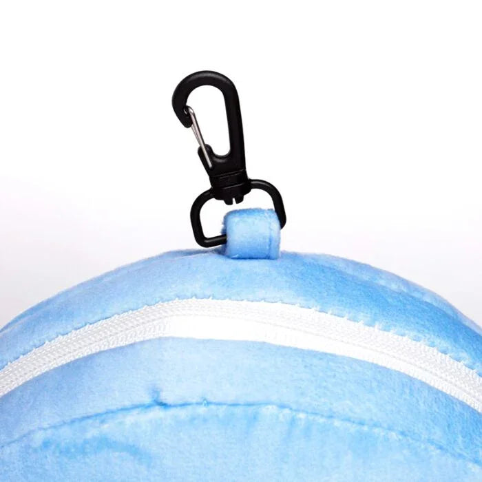 Puckator Travel Pillow with Eye Mask - Aoi Whale Shark - Cute Animals