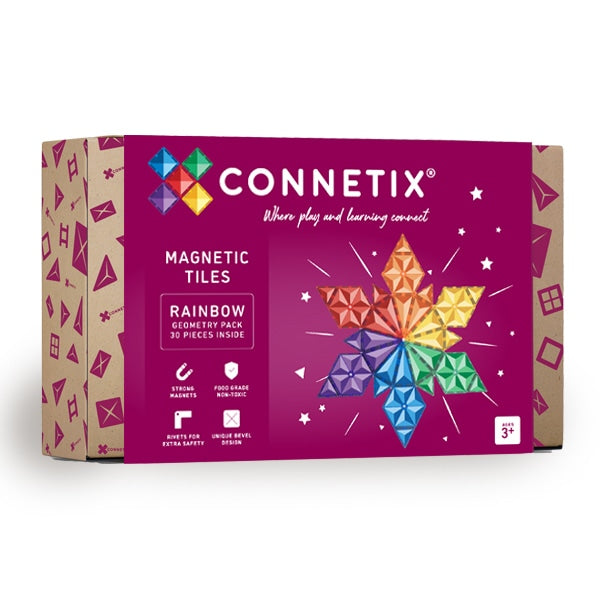 Connetix® Rainbow geometry pack - 30db-os