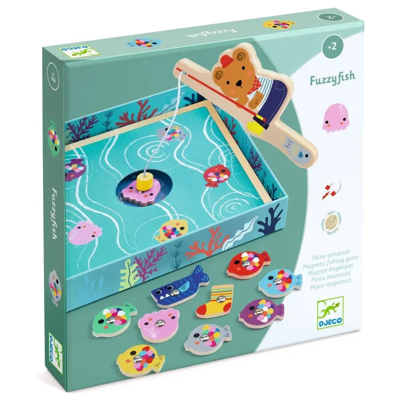 Djeco Fishing Game - Talányos - Fuzzyfish