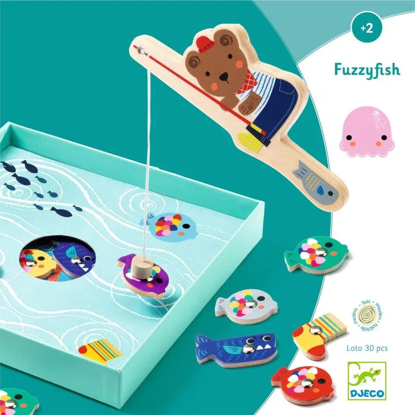 Djeco Fishing Game - Talányos - Fuzzyfish