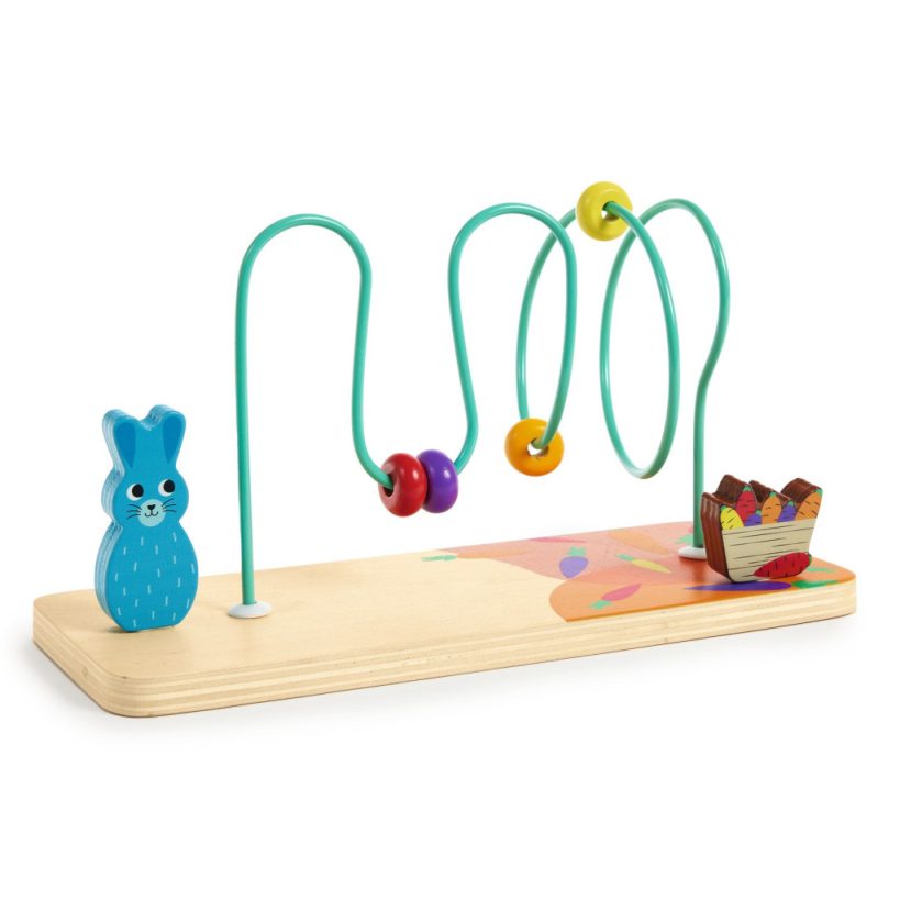 Djeco Bébi golyóvezető - Keresd a répát! - RollCarott