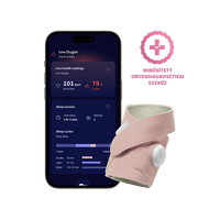 Owlet® Dream Sock – Owlet Okos zokni (matt rózsaszín)