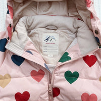Konges Sløjd® Nuka kabát - Coeur rose coloré