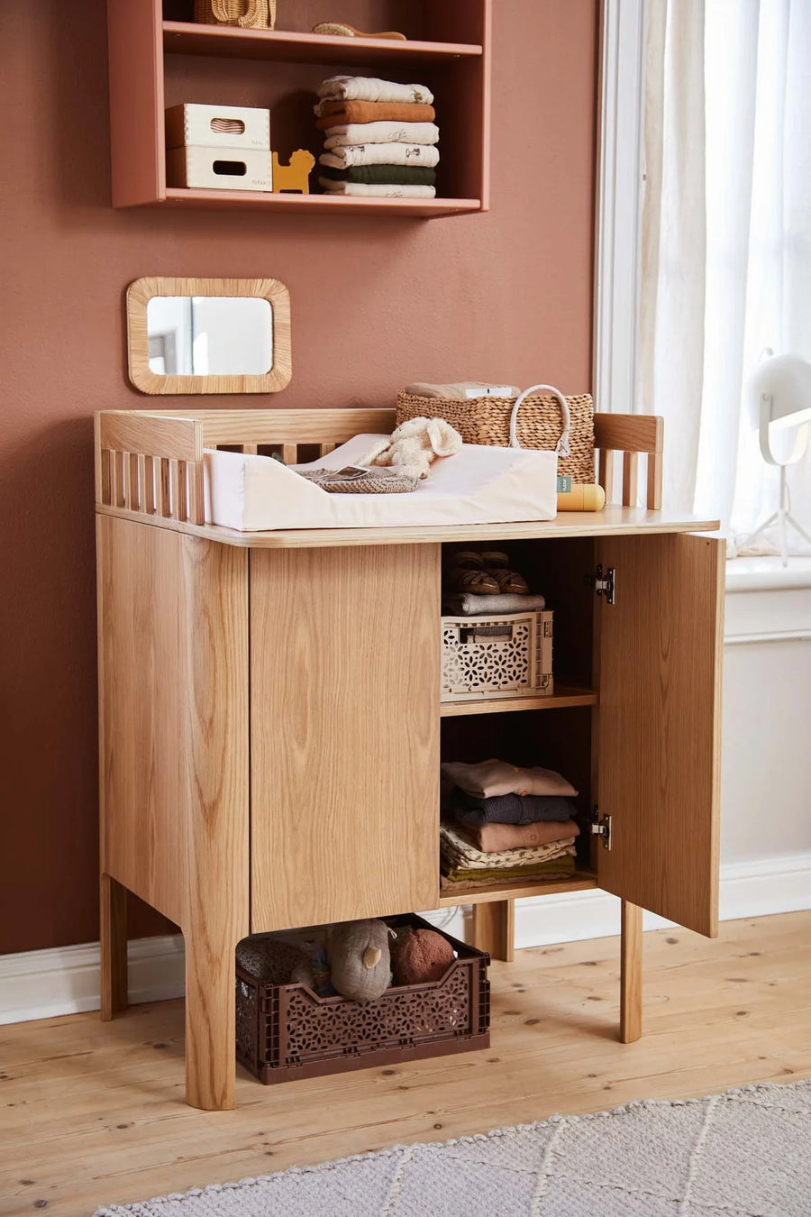 Flexa® Nova pelenkázó komód - oak