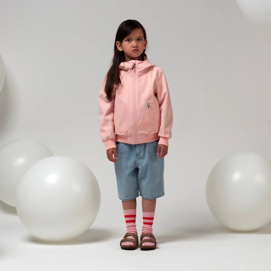 Gosoaky® BLUE BIRD - first blush pink kapucnis kabát