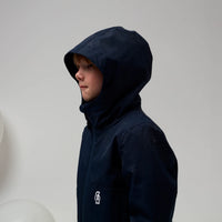 Gosoaky® BLUE BIRD - true blue kapucnis kabát