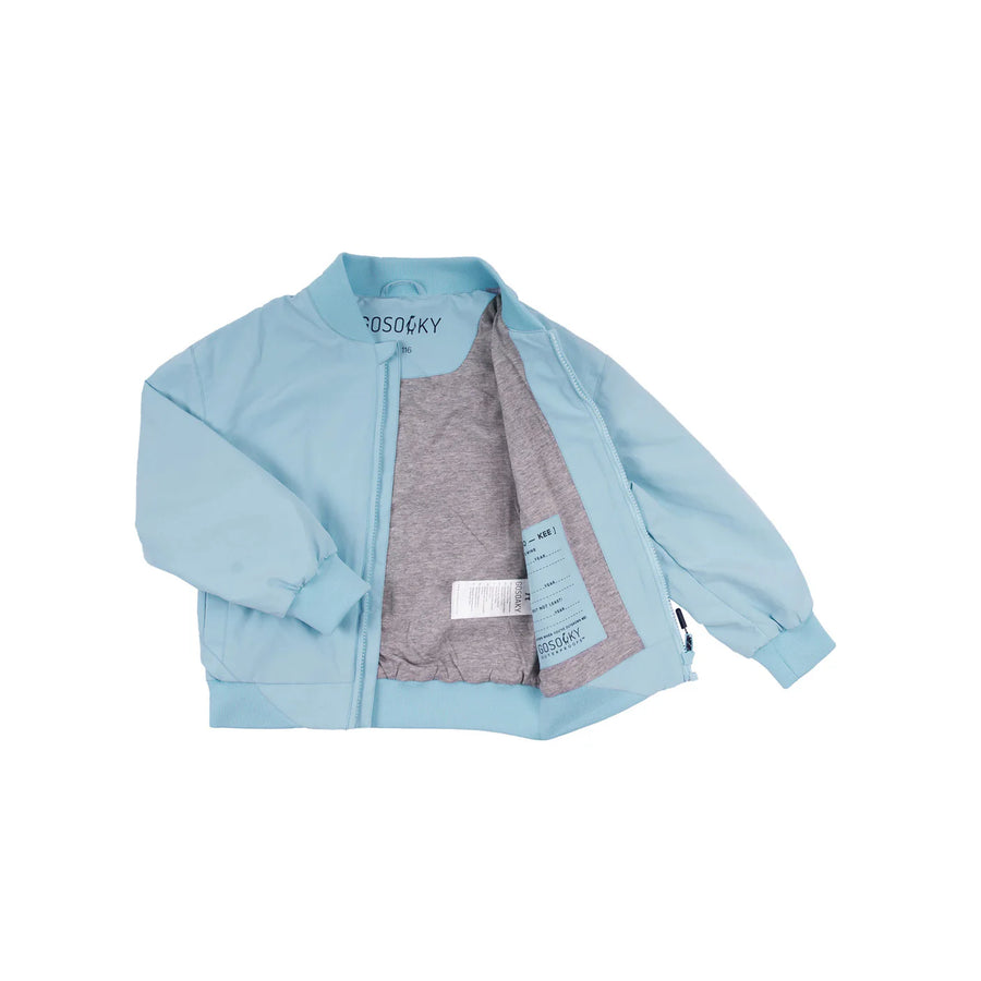 Gosoaky® BRIGHT MONKEY - cool blue bomber kabát