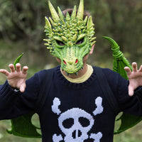 Great Pretenders Sárkány maszk - Green Dragon