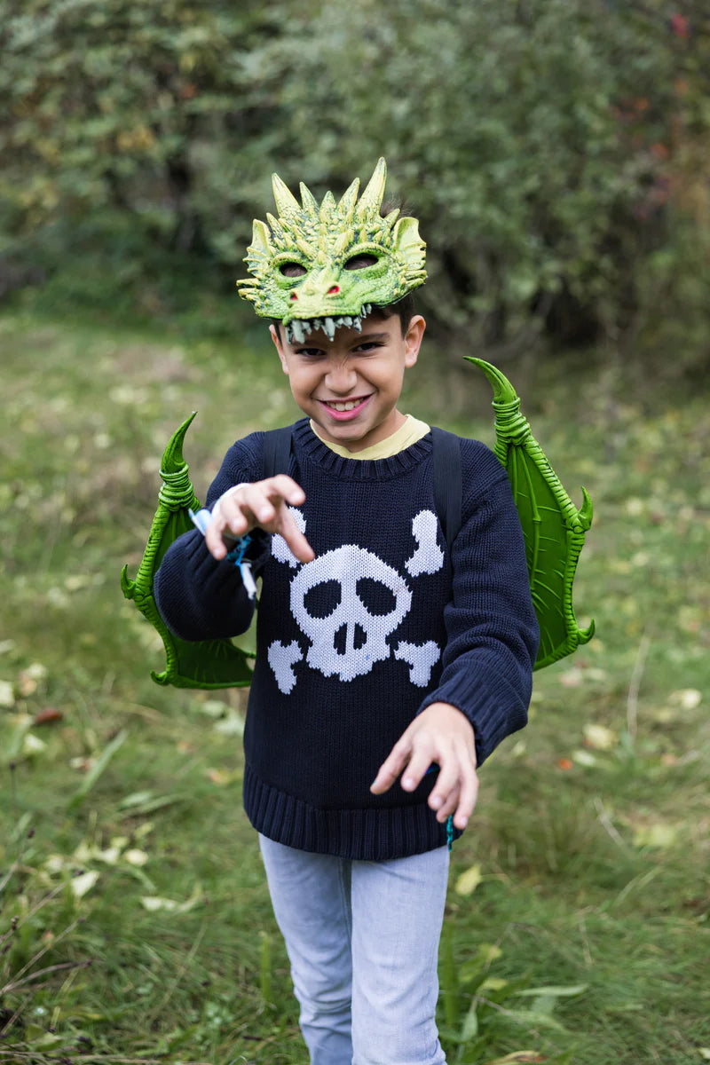 Great Pretenders Sárkány maszk - Green Dragon