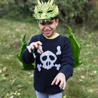 Great Pretenders Sárkány maszk - Green Dragon