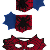 Great Pretenders® Spider köpeny - Mask and Cuffs