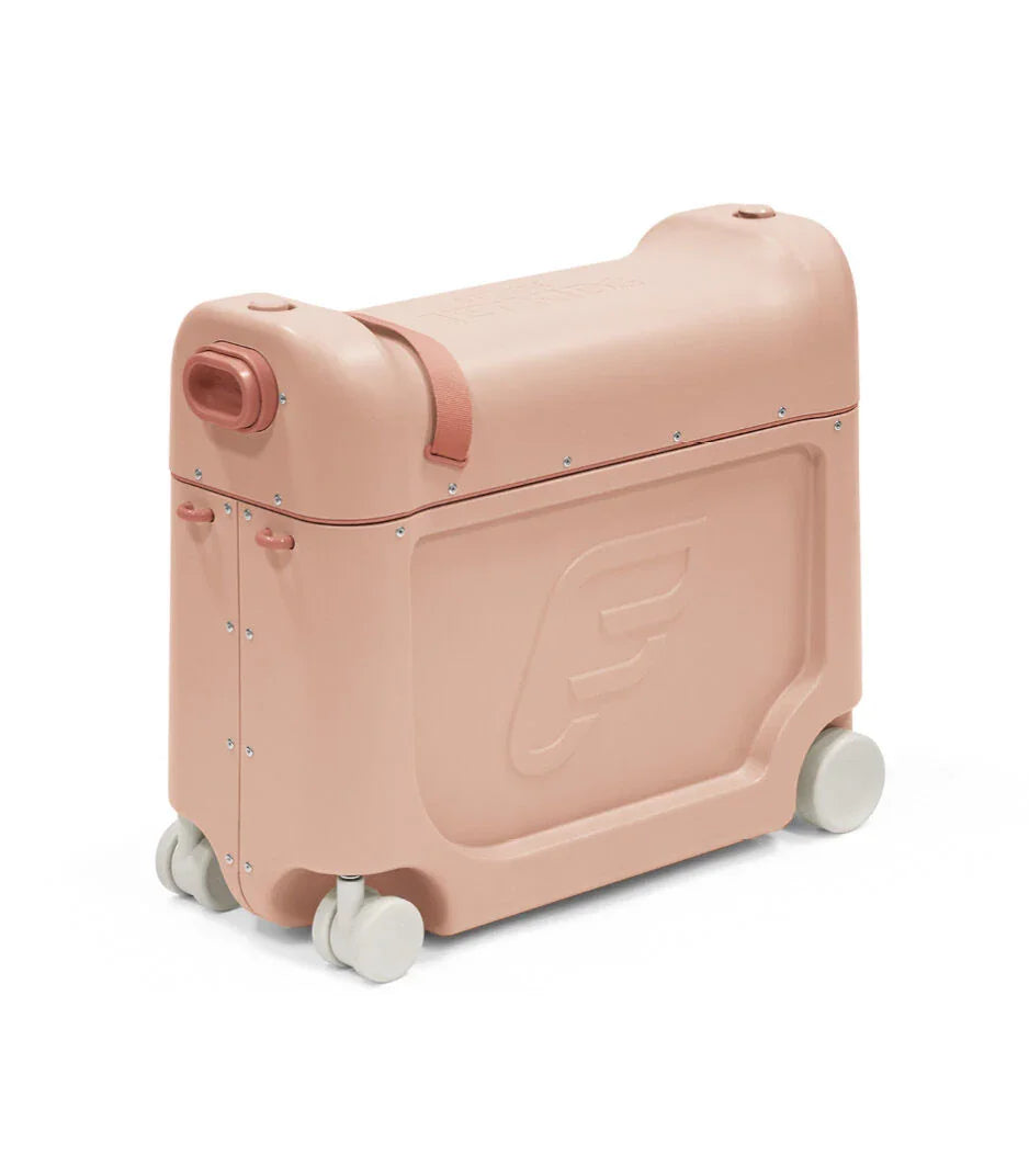 JetKids BedBox gyerek bőrönd, korallszínű, gurulós utazóbőrönd gyerekeknek