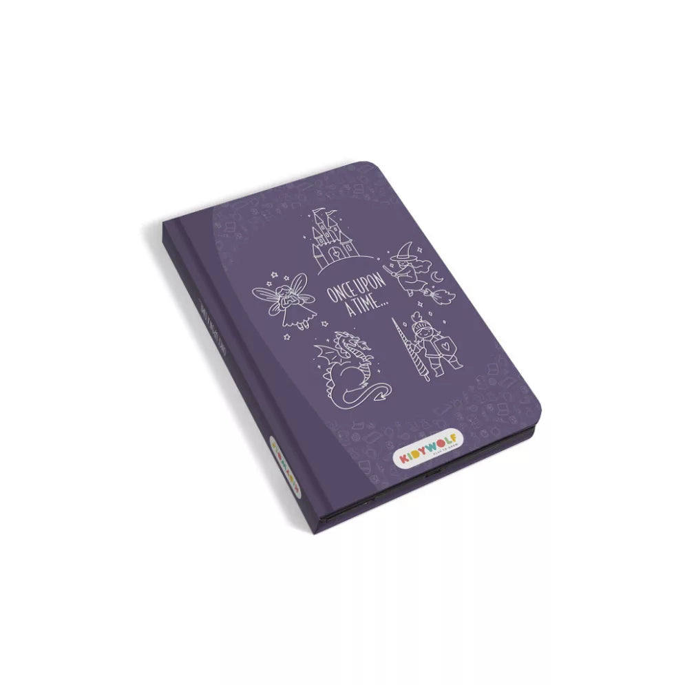 Kidywolf Mini rajzkönyv - Purple