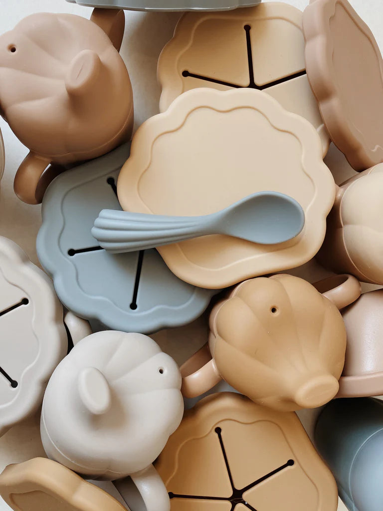 Konges slojd - silicone clam set