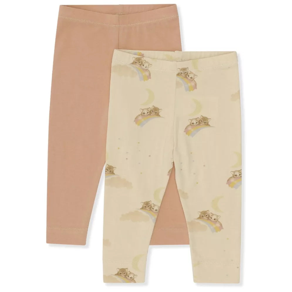 Konges Slojd  Leggings szett - Rainbow Kitty