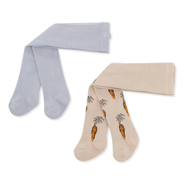 Konges Sløjd Jacquard Harisnya 2db- Pearl Blue