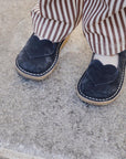 Konges Sløjd Festive Dark Blue Loafers
