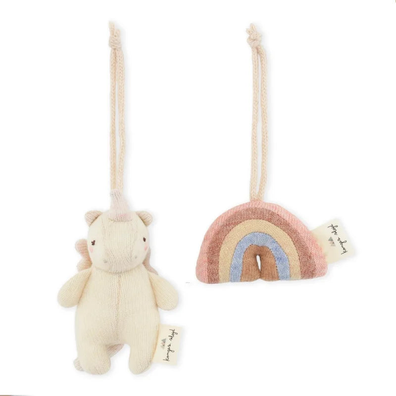 Konges Sløjd Activity játék 2 db - Rainbow/Unicorn