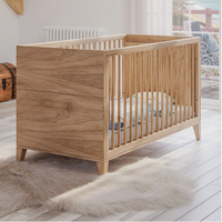 Theo Bebe® Lit Naïa Bois 70x140 cm Naturel kiságy