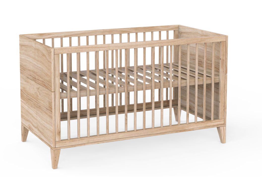 Theo Bebe® Lit Naïa Bois 70x140 cm Naturel kiságy