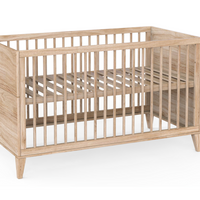 Theo Bebe® Lit Naïa Bois 70x140 cm Naturel kiságy