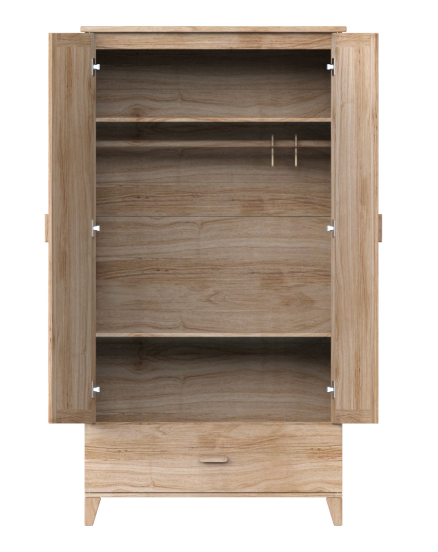 Theo Bebe® Armoire Naïa Bois gardróbszekrény