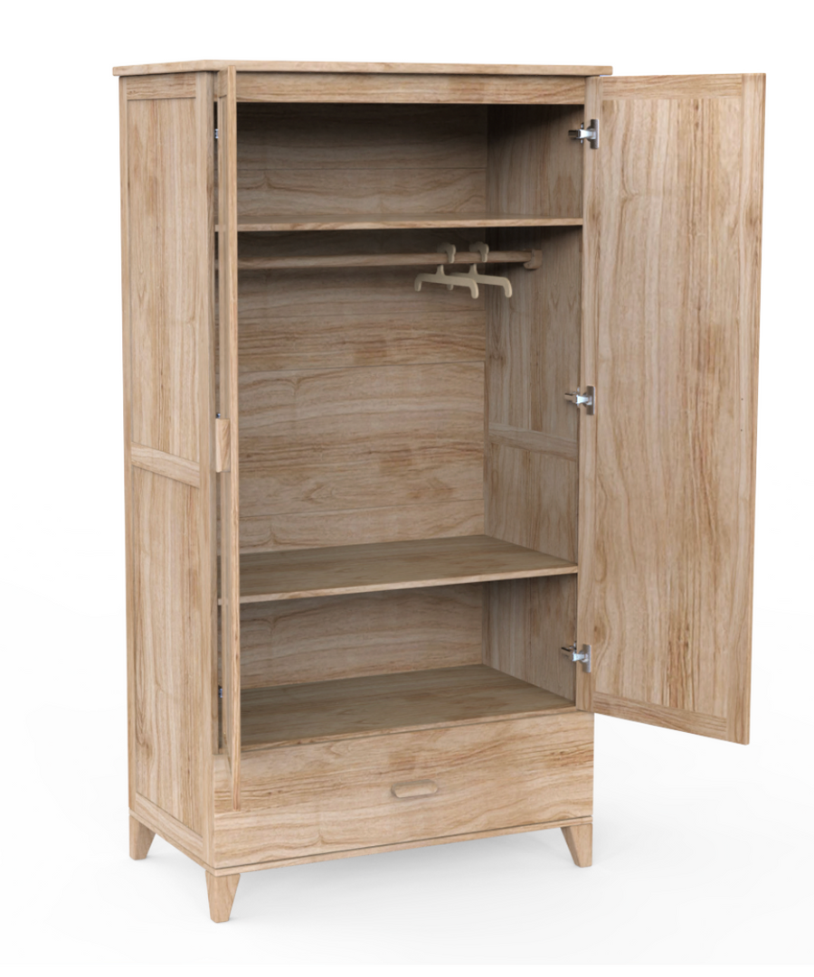 Theo Bebe® Armoire Naïa Bois gardróbszekrény