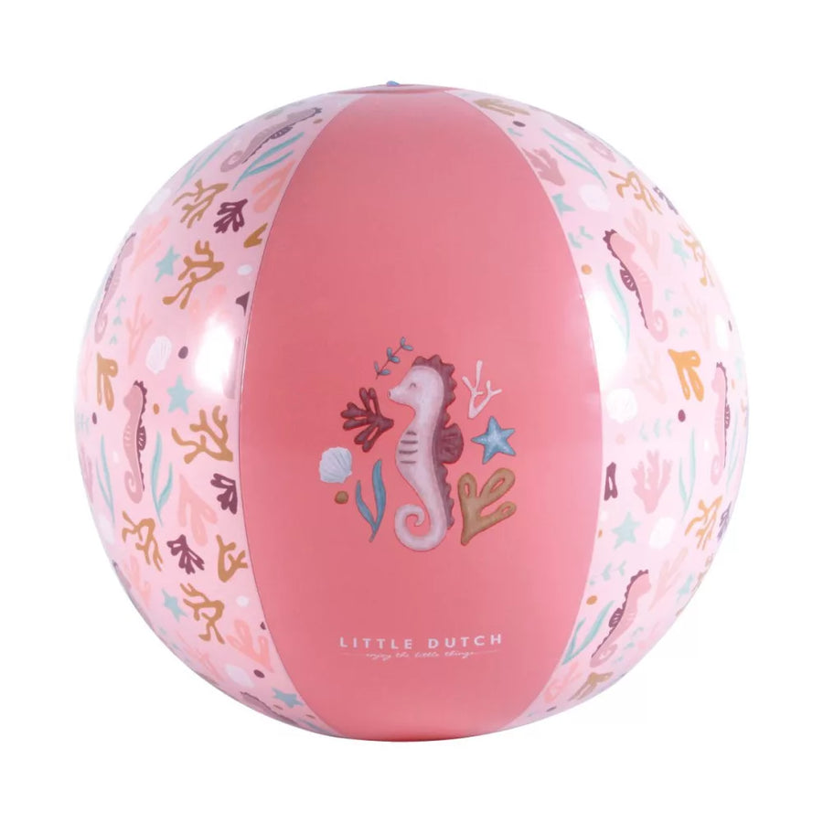 Little Dutch® Felfújható strandlabda - Ocean Dreams pink 35 cm