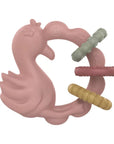 Little Dutch Szilikon rágóka - flamingó