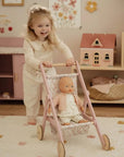 Little Dutch Wooden Doll Pram - Fairy Garden