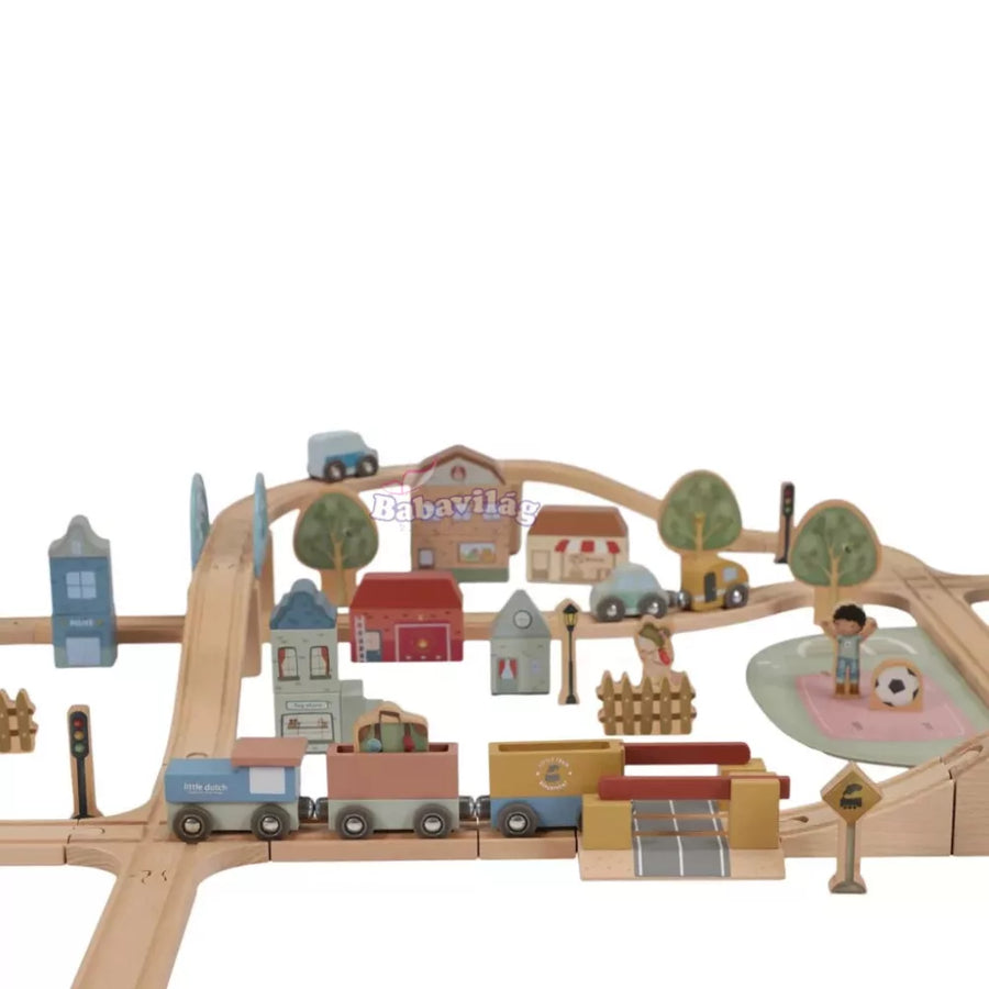 Little Dutch Vasút Szett