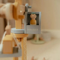 Little Dutch Daru készlet - vasúti sínpályával