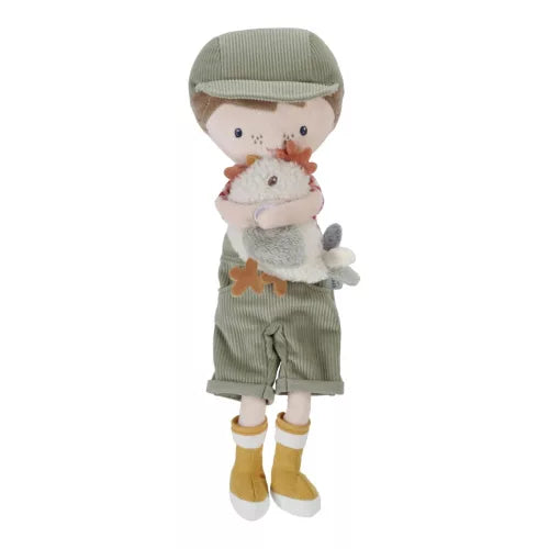 Little Dutch®  Jim baba tyúkkal - Little Farm - 35 cm