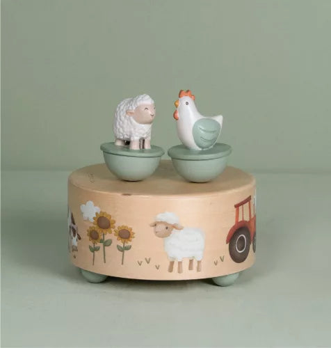 Little Dutch® Mozgó figurás zenedoboz - Little Farm