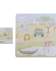 Little Dutch 6 az 1-ben puzzle - Safari Friends