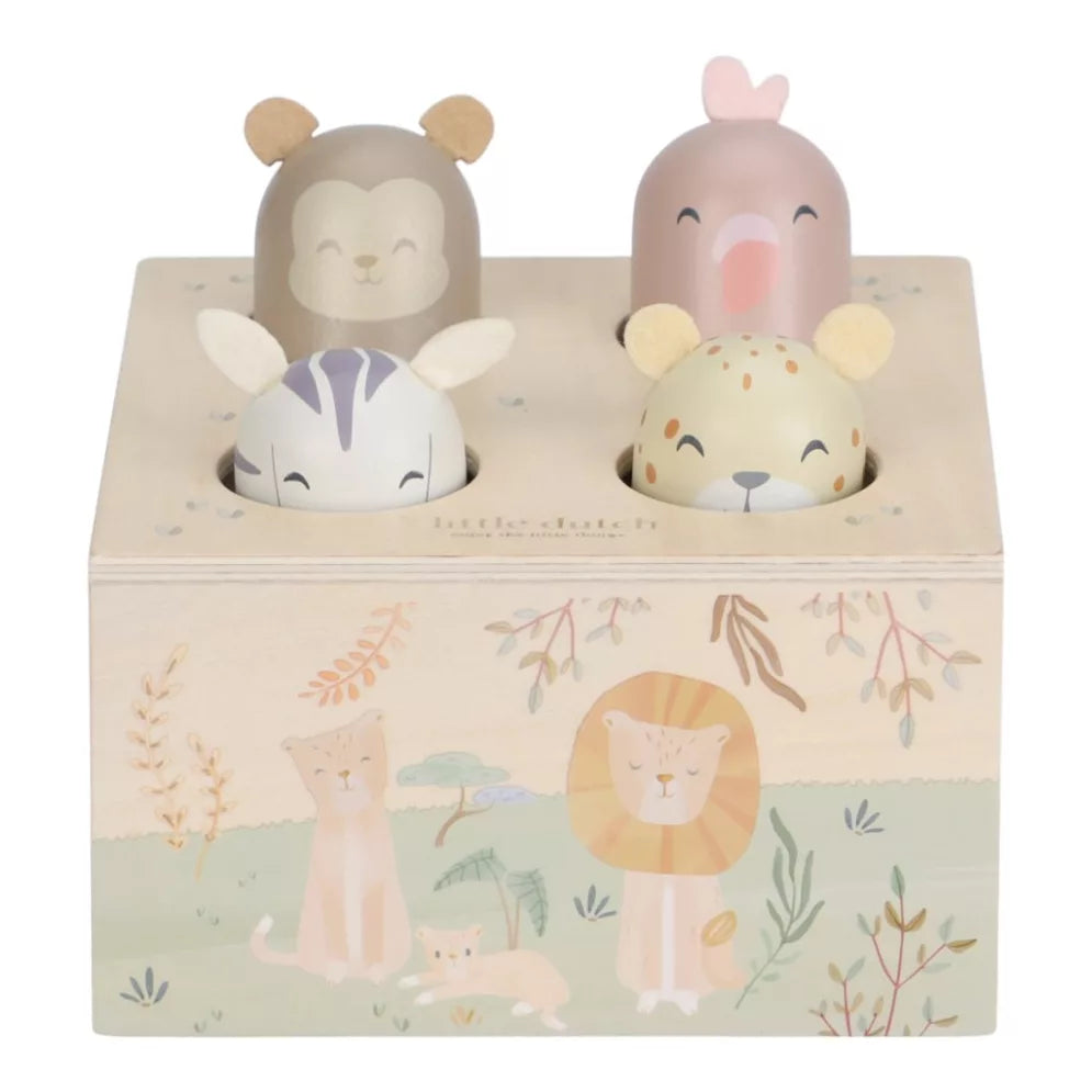 Little Dutch Pop-up játék - Safari Friends