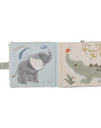 Little Dutch Textil babakönyv nagy - Safari Friends